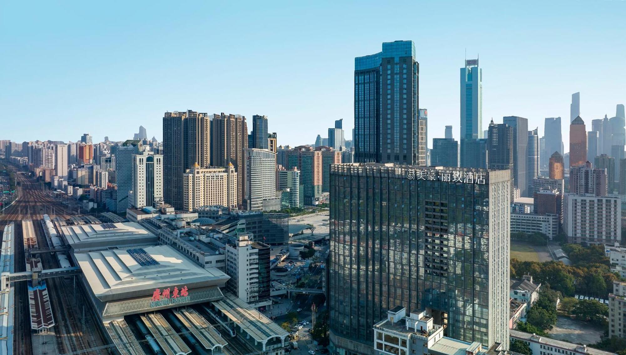 Mehood Lestie International Hotel Linhexi Guangzhou East Railway Branch - Free Shuttle Bus To Canton Fair Complex During Canton Fair Period & Free Afternoon Tea & Free Midnight Snack & Free Vpn Internet Access Bagian luar foto