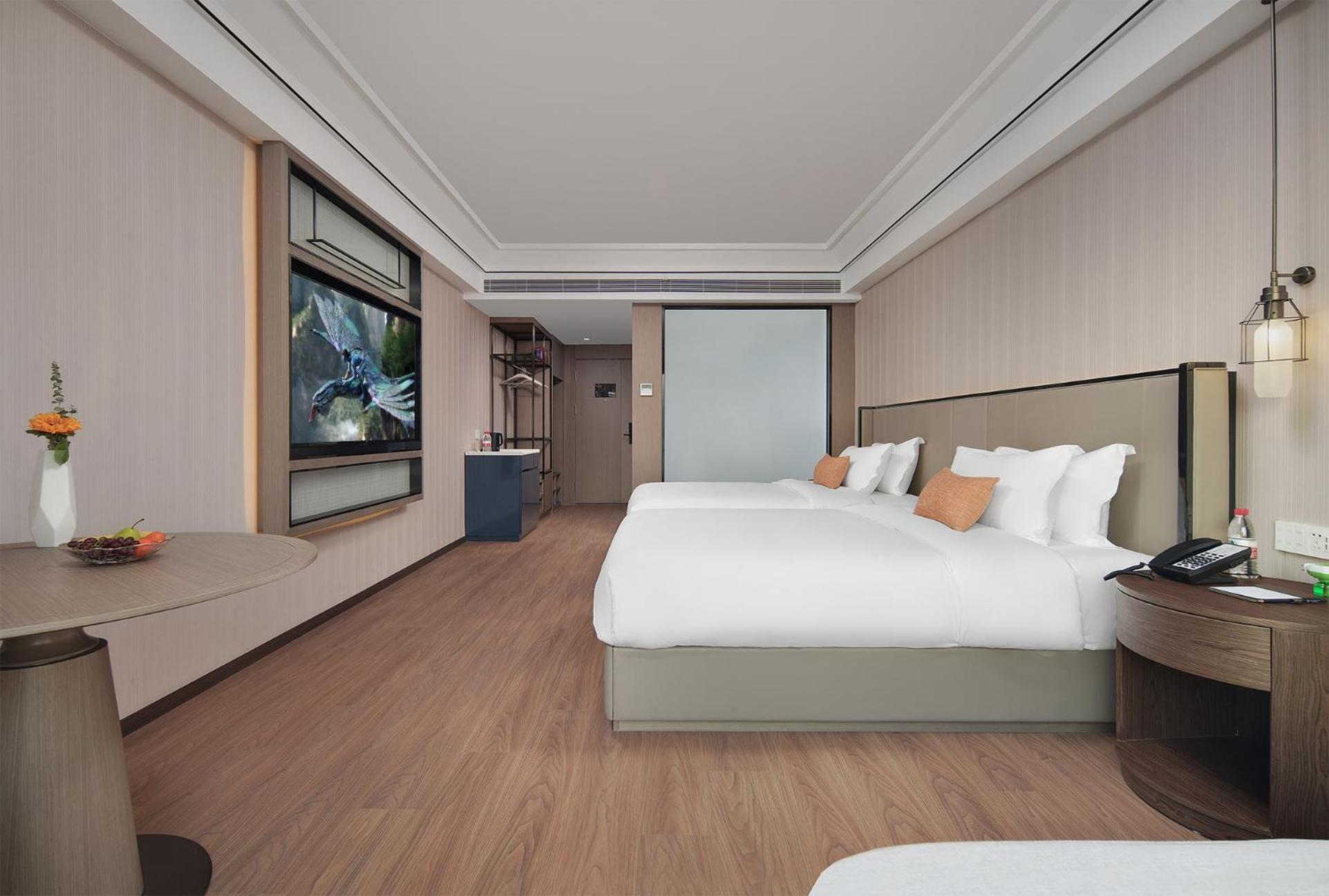 Mehood Lestie International Hotel Linhexi Guangzhou East Railway Branch - Free Shuttle Bus To Canton Fair Complex During Canton Fair Period & Free Afternoon Tea & Free Midnight Snack & Free Vpn Internet Access Bagian luar foto
