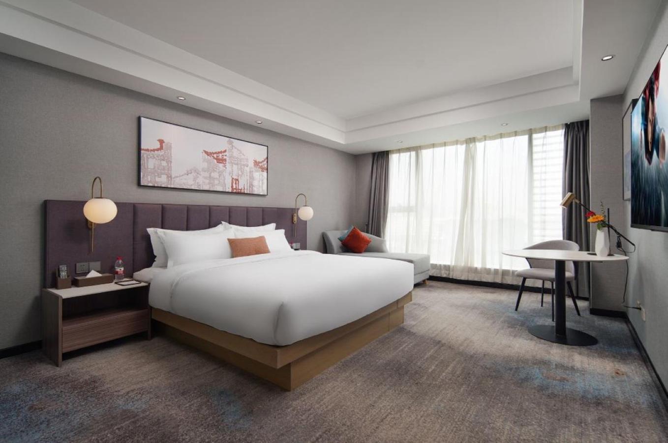 Mehood Lestie International Hotel Linhexi Guangzhou East Railway Branch - Free Shuttle Bus To Canton Fair Complex During Canton Fair Period & Free Afternoon Tea & Free Midnight Snack & Free Vpn Internet Access Bagian luar foto